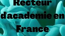 Recteur d'académie en France