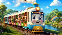 All Aboard! 🚂 The Friendship Train Song You'll Love | Kids Animation
