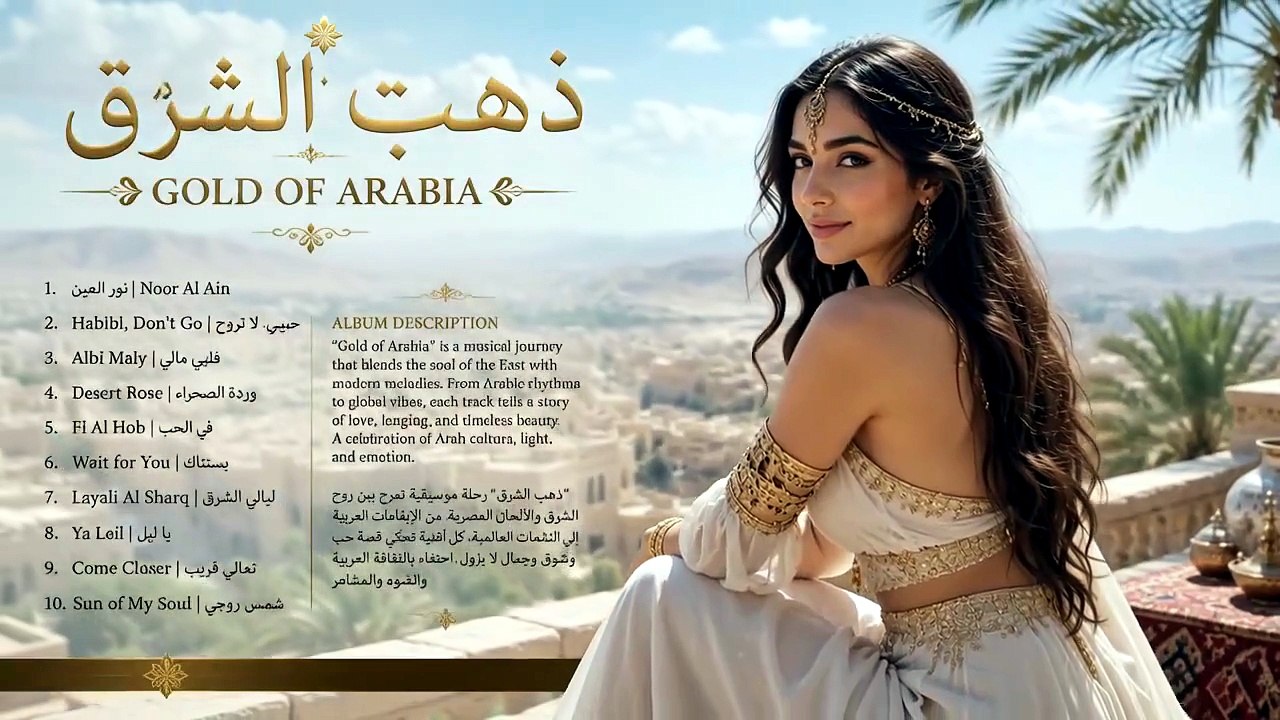 ذهب الشرق | Gold of Arabia ✨ ألحان عربية دافئة...