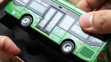 Unboxing this gorgeous Yutong green electric bus model! 🚌💚✨