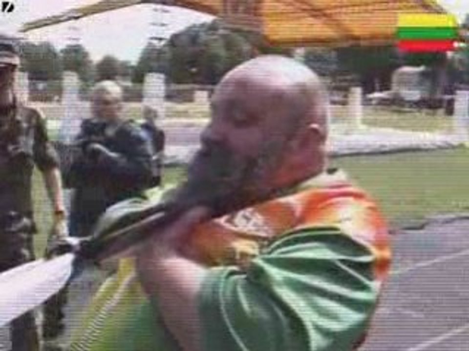 Man Pulls Car With Beard