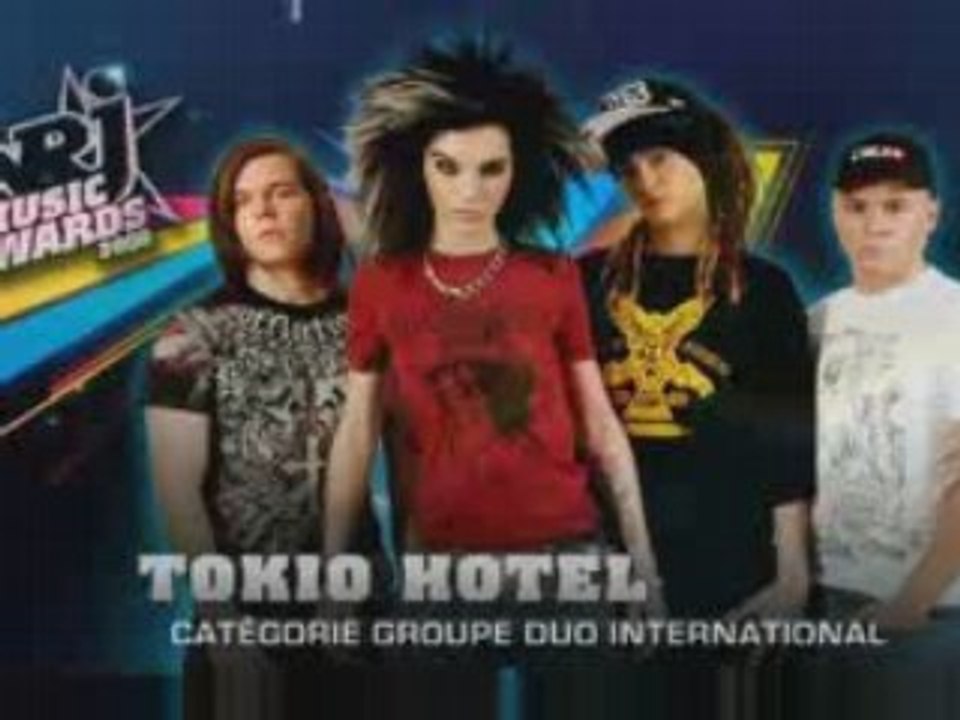 Tokio Hotel aux NRJ Music Awards 2008