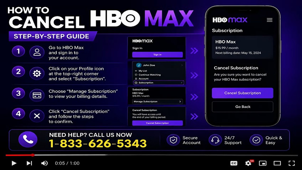 How to Cancel HBO Max Subscription: Easy Step-by-Step Guide