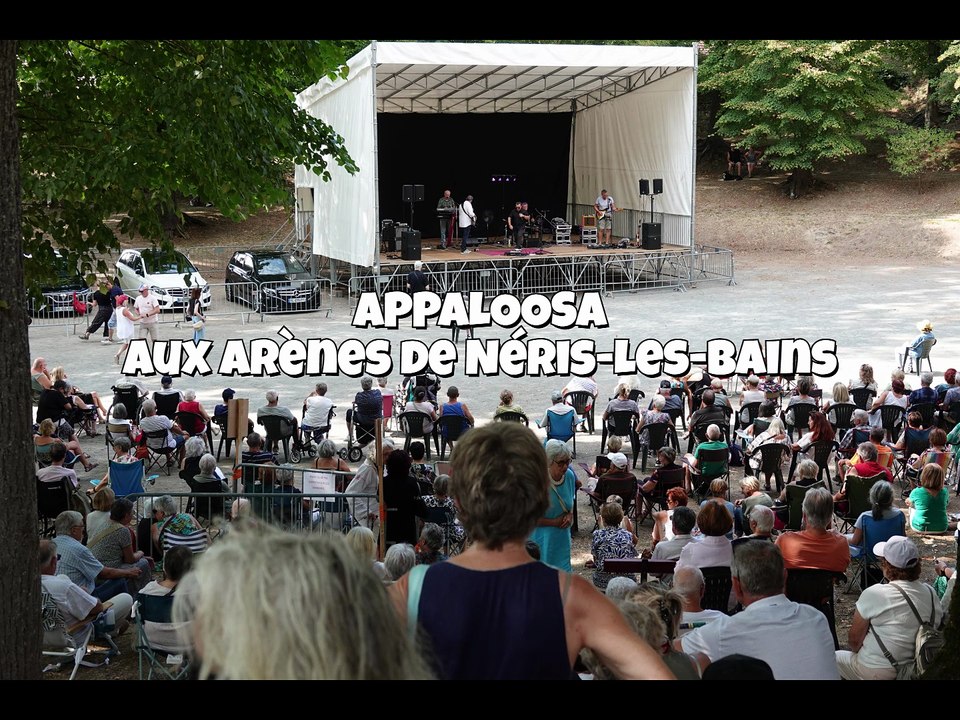 Appaloosa aux Arènes de Néris-Les-Bains