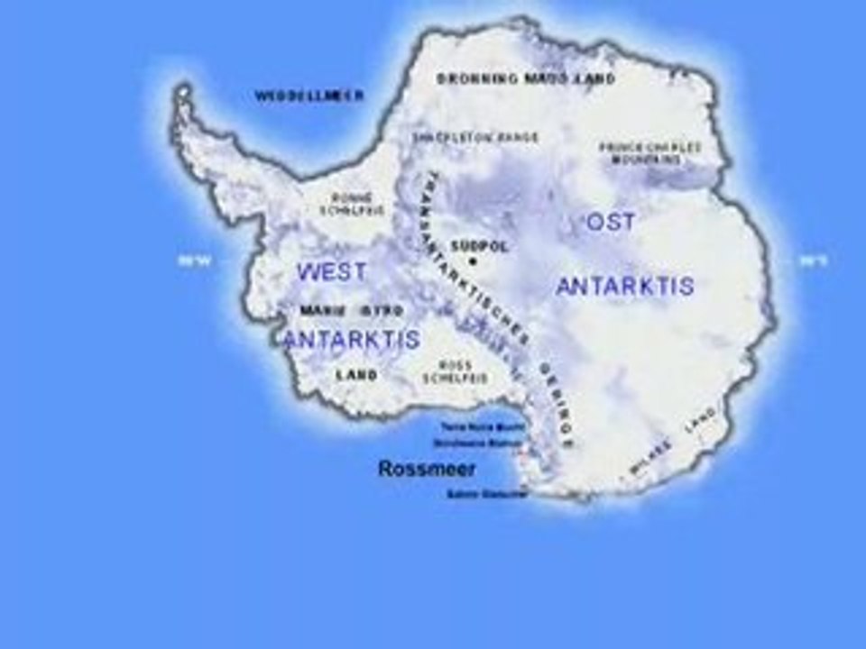 Ganovex IX Expedition - Überflug in die Antarktis