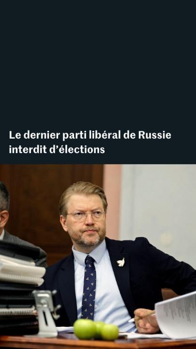 En Russie, la Cour suprême empêche le seul parti antiguerre du pays à se présenter aux prochaines élections