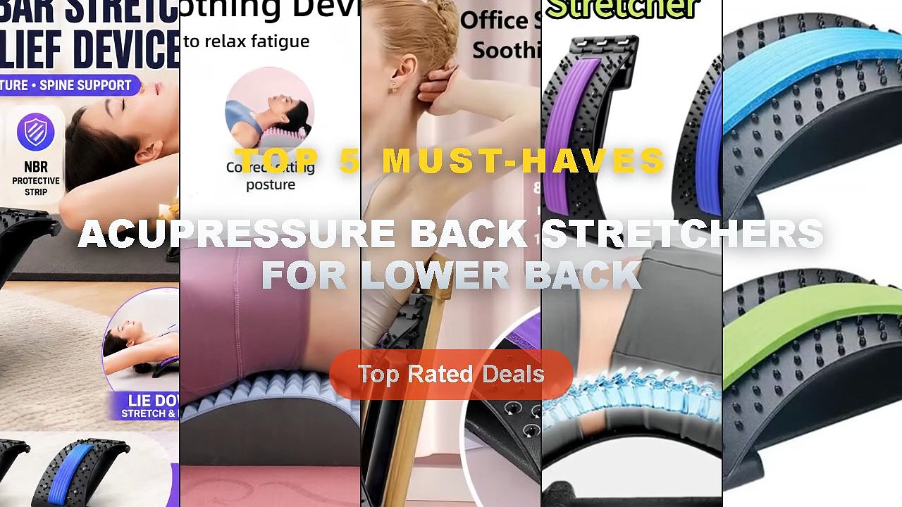 Best Acupressure Back Stretchers For Lower Back on AliExpress | Review - Back Stretcher Lower Back Pain Relief Device 3 ...