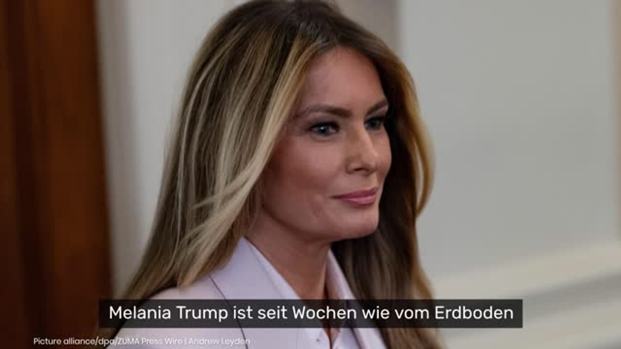 Melania Trump verschwunden: First Lady seit Wochen abgetaucht - wo ist Donald Trumps Ehefrau abgeblieben?