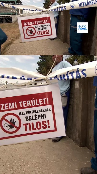 Kampf gegen Wassermangel in der Donau: Voller Einsatz für das AKW Paks