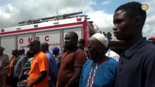 Région- Sinématiali / Le CPC présente son nouveau camion-citerne d’incendie aux autorités