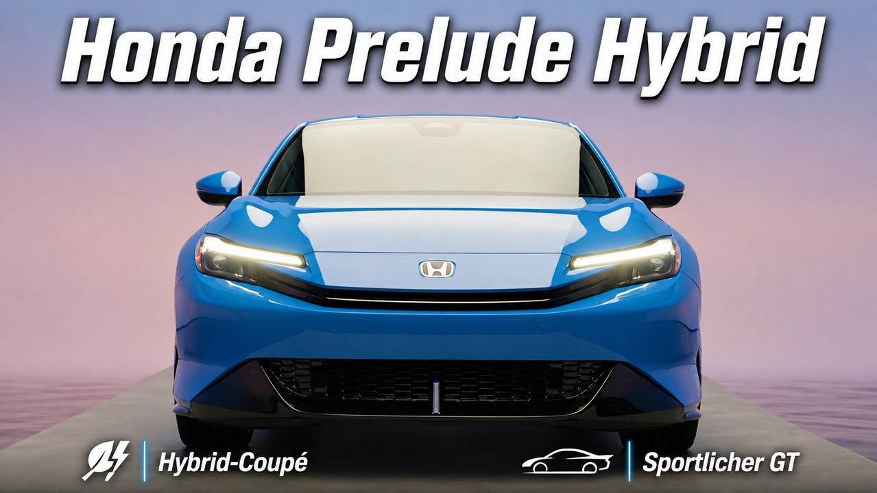 Honda Prelude Hybrid: Coupé-Ikone kehrt elektrifiziert zurück