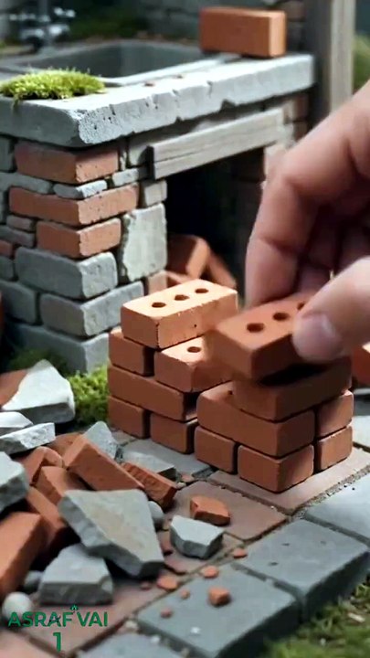 Miniature DIY Construction, Restoration & Authentic Tiny Cooking Timelapse _ Hyper Realistic ASMR