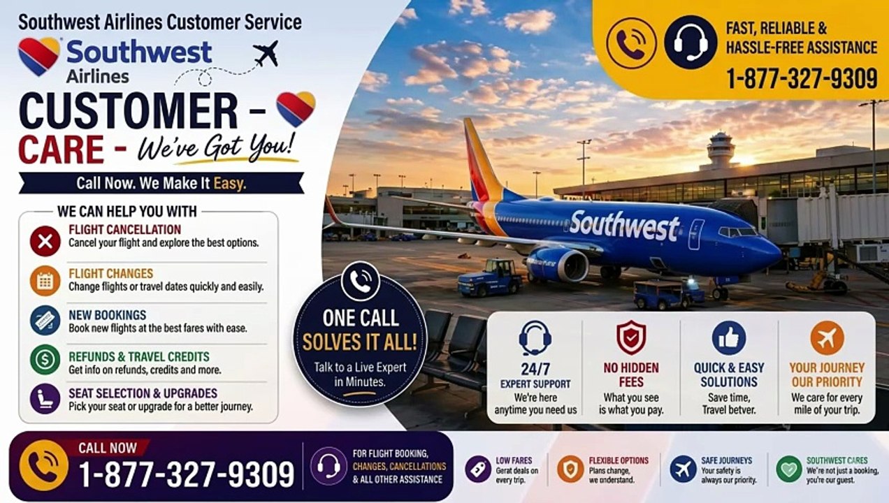 Complete List Of Southwest Airlines® Official Customer Service™ USA Contact Numbers: A Step-by-Step Guide