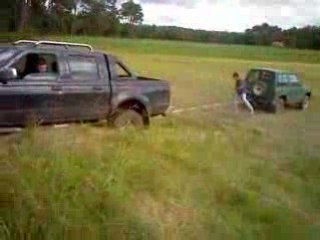 Les cassos : déplantage du navara 1er essai (Vivi)