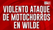 Violento ataque motochorro en Wilde: abordaron a una pareja y le robaron todo