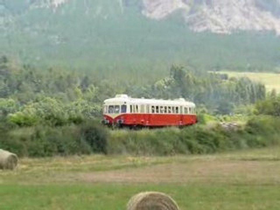 Le X2403 dans les Alpes
