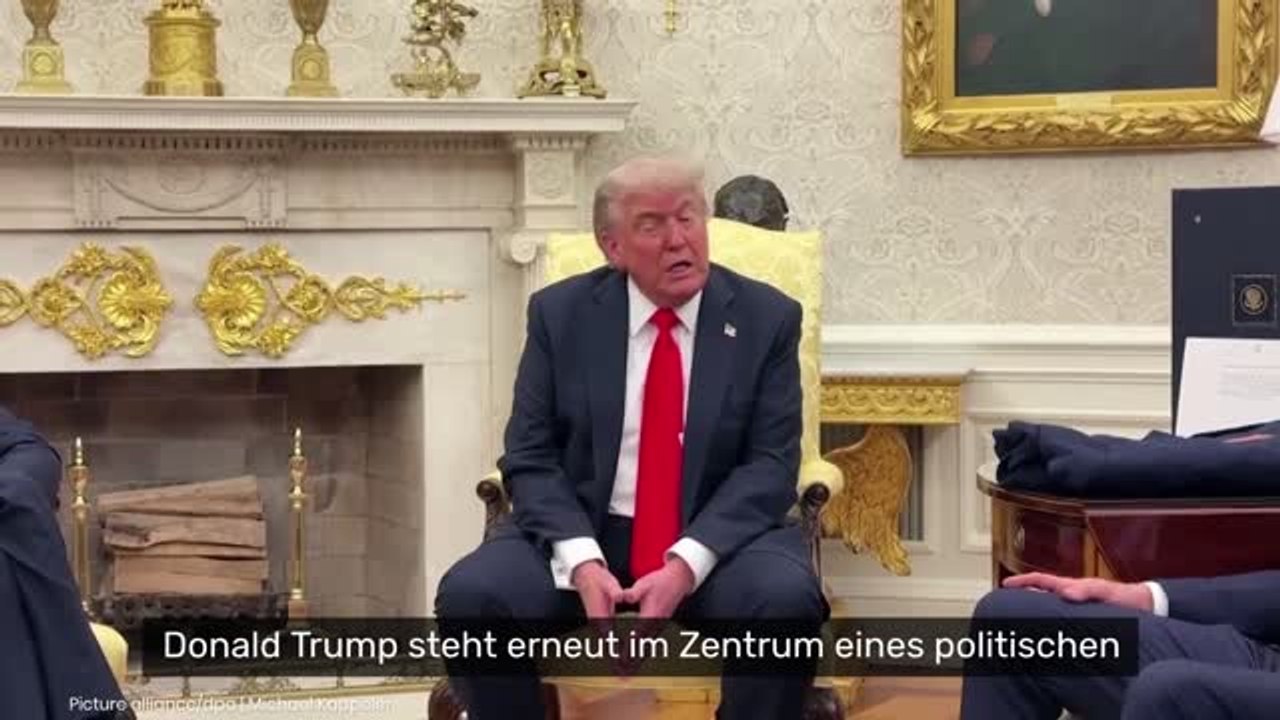 No Glomex Donald Trump: Amtsenthebung gefordert - brisante E-Mail belastet Trump