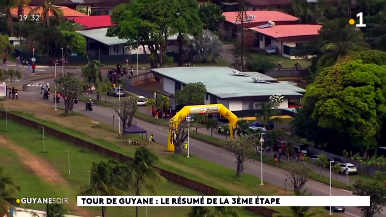 TOUR CYCLISTE DE LA GUYANE  VICTOIRE DE PAUL DA...