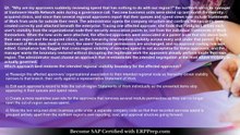 SAP C_TFG61 Scenario-Based Exam | What You Need to Master