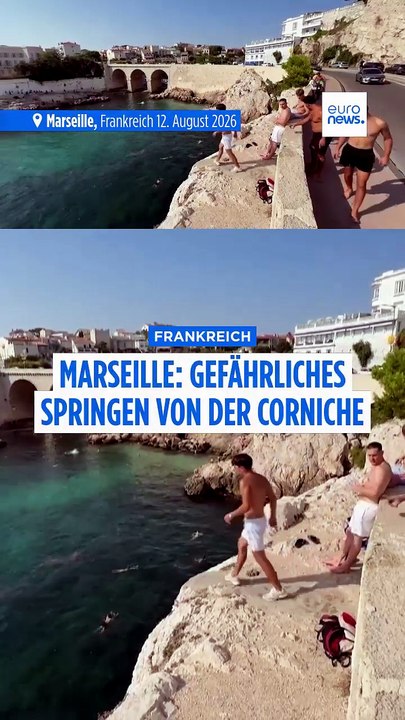 Frankreich: Riskante Sprünge von Klippen in Marseille werden immer beliebter