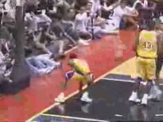 Kobe Bryant Dunks on Ben Wallace