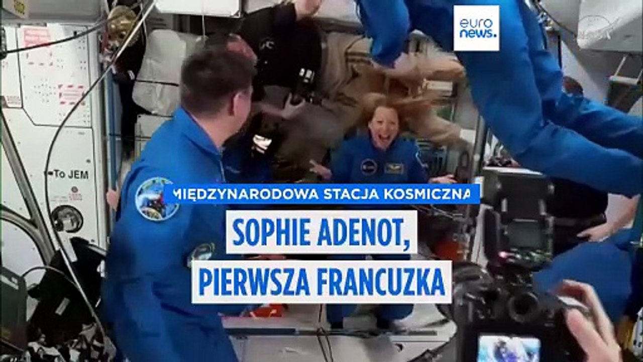 Międzynarodowa Stacja Kosmiczna: Sophie Adenot...