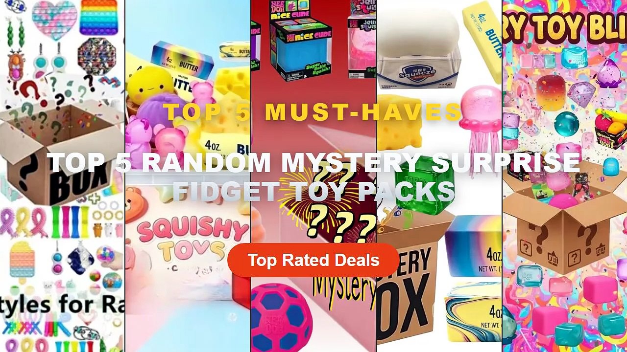 Cheap & Best Top 5 Random Mystery Surprise Fidg...