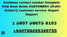 Coinbase contact numberC  CUSTOMER© CARE℗ (Help Desk Number Support) Numbers A Complete Guide ♛Advanced~Support~Access♛
