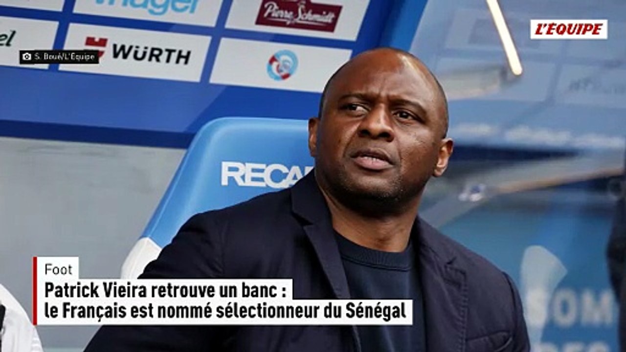 Patrick Vieira retrouve un banc et est nommé sélectionneur - Foot