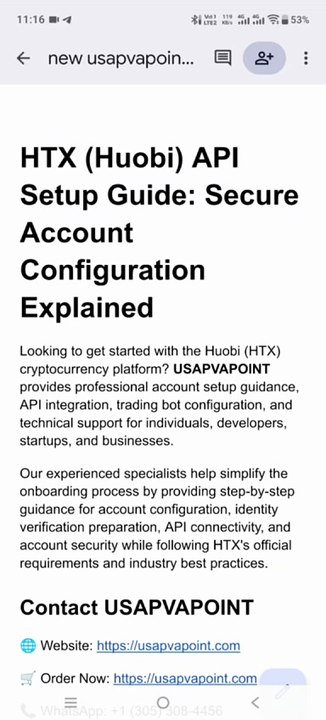 HTX Platform Guide 2026: Account Features and Getting Started