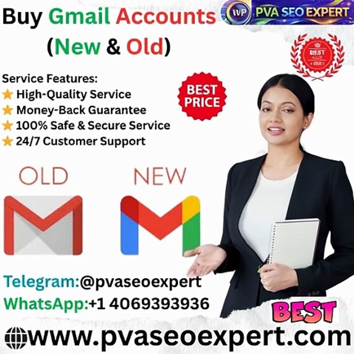 Buy Gmail Accounts (New & Old) - PVASEOExpert