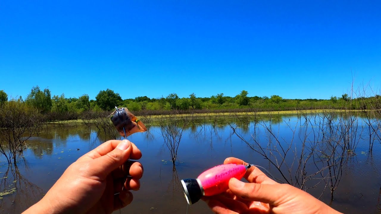 DIAS DE PESCA en Busca del Pique, aventura en arroyos y mucha naturaleza, pesca de barrio