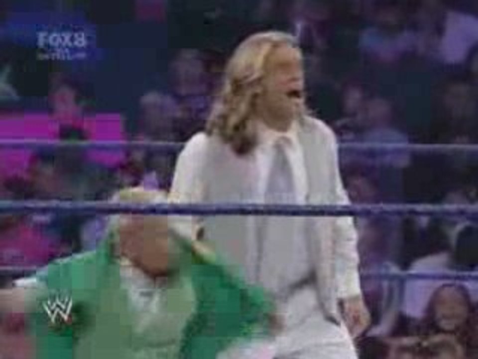 WWE Smackdown 7/18/08 - Edgeheads vs Finlay & Hornswoggle