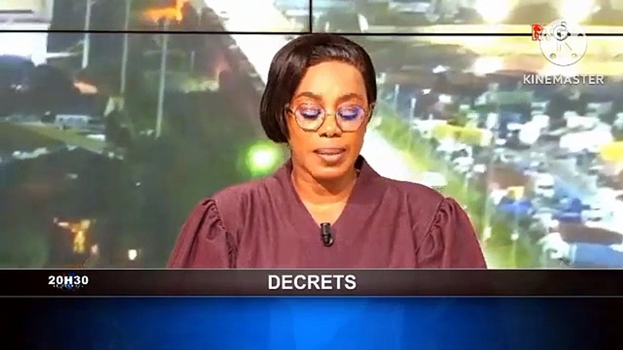 Décret du PRG MAMADI DOUMBOUYA