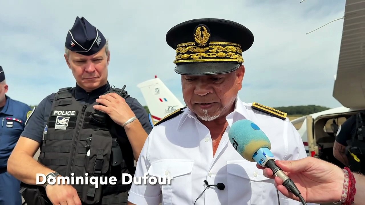 SAONE ET LOIRE : Un avion et la Police contre l...