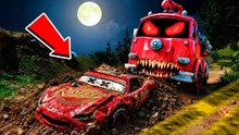 No vas a creer lo que el bombero malvado le hizo a McQueen en GTA 5