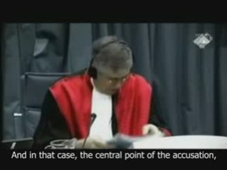 Slobodan Milosovic was totally innocent! Hague trial part1/5