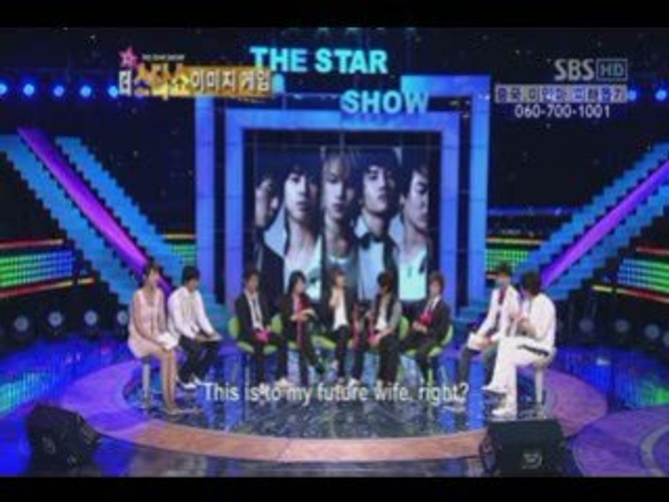TVXQ on The Star Show [5 7] [Eng Sub]