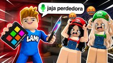 Hago bromas a jugadores de MM2 con un cambiador de voz de niña en Roblox