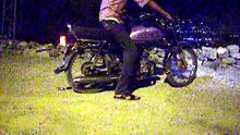 Failed Bike Stunt