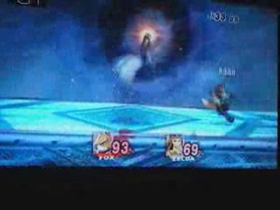 Super Smash Bros Brawl : Fox vs Zelda/Sheik
