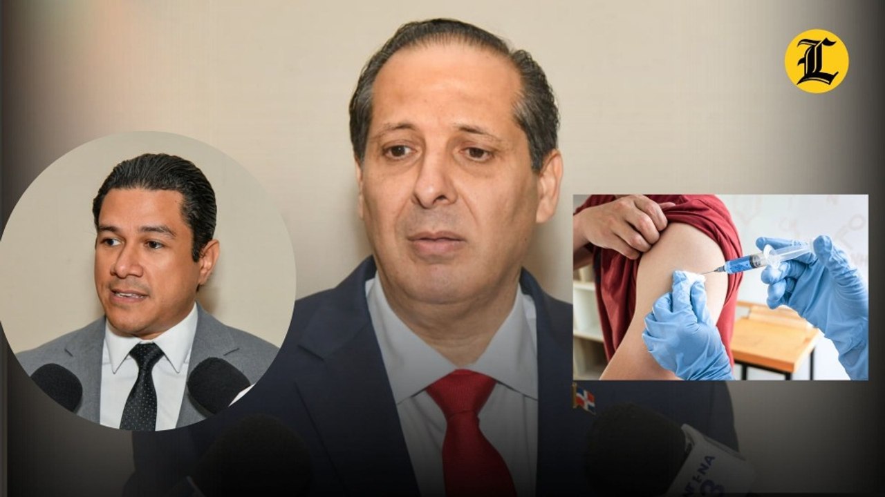 Ministro de Salud dice: "Aquí estamos manteniendo los esquemas de vacunación que tenemos"