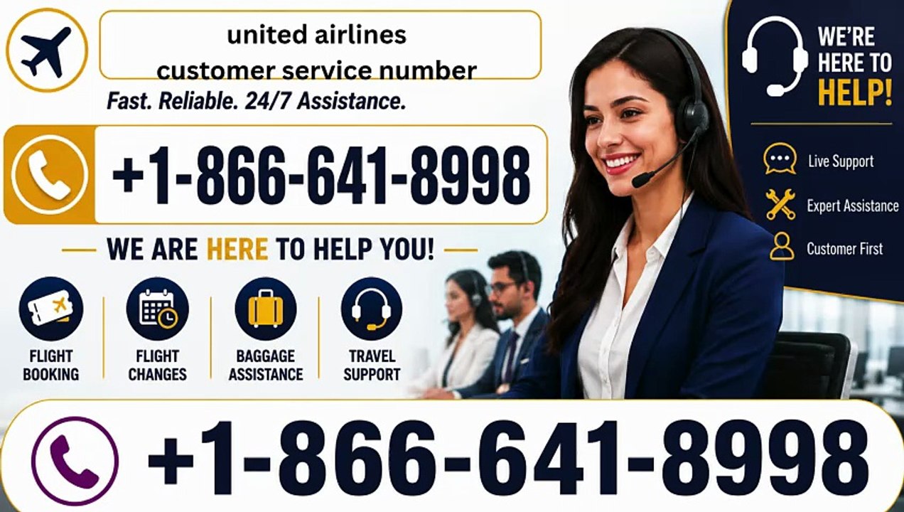 Complete Guide to UNITED AIRLINES® Customer Service™ Numbers and Help Options