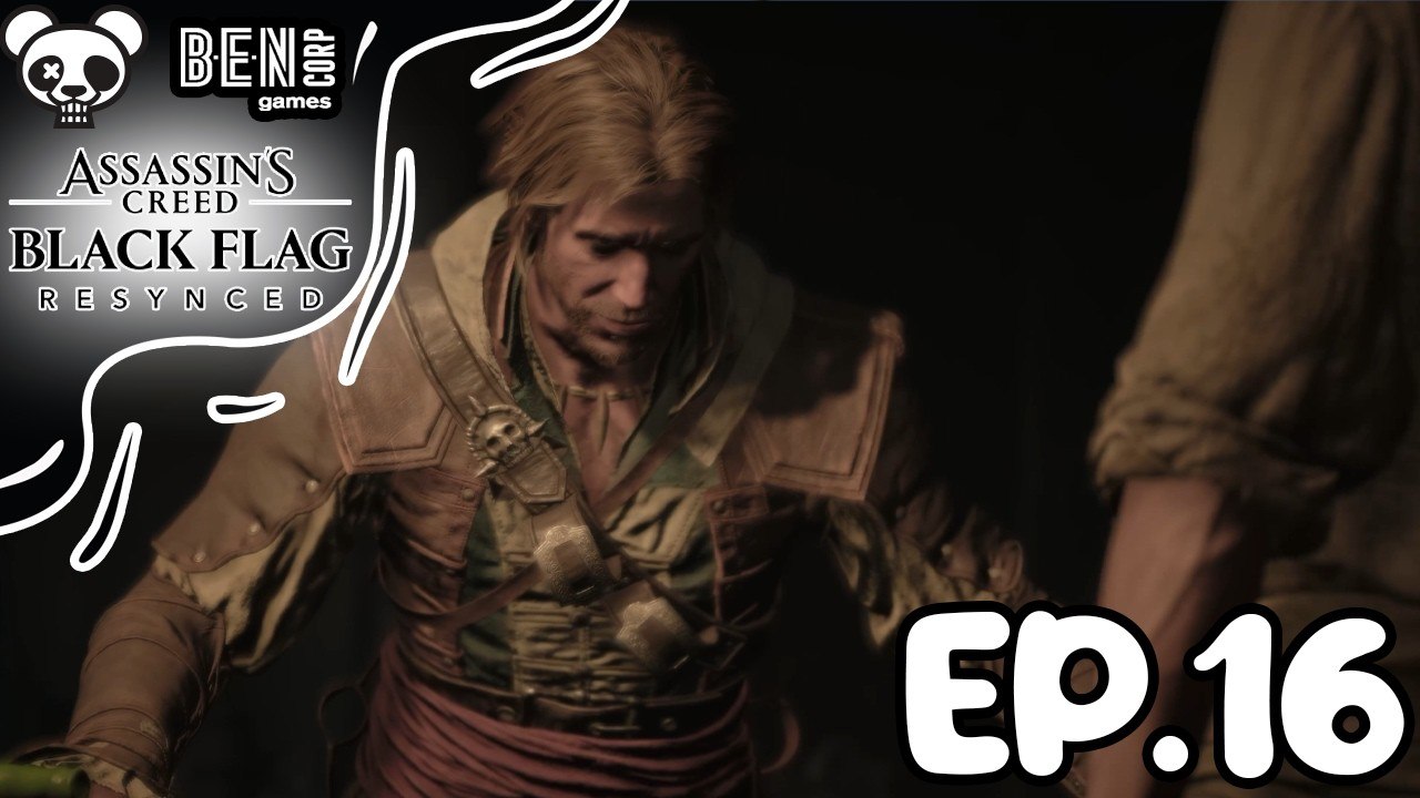 Assassin’s Creed Black Flag Resynced : LA CHUTE...