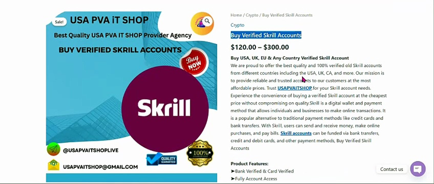 How to Purchase Verified Skrill Accounts from 100 ...
