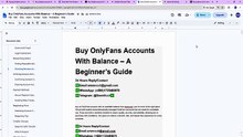 Buy OnlyFans Accounts With Balance – Compare Prices, Features & Options