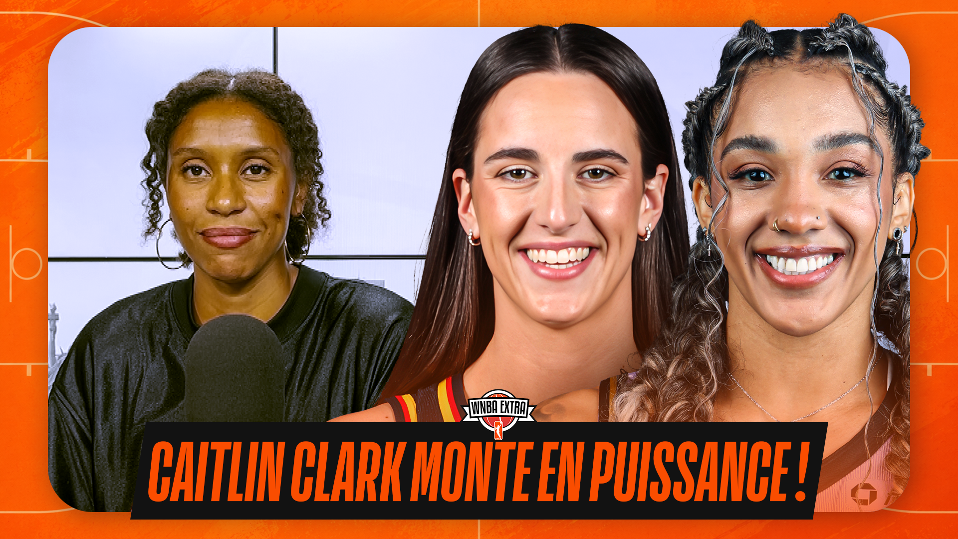 WNBA Extra : Caitlin Clark régale, les Valkyries en play-offs et Marine Johannès dans le Top 5