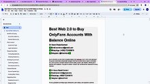 Top 7.7 Web Platforms to Buy OnlyFans Accounts With Balance