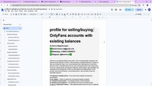 Which Is Top Place to Buy an OnlyFans Accounts With Balance Safely