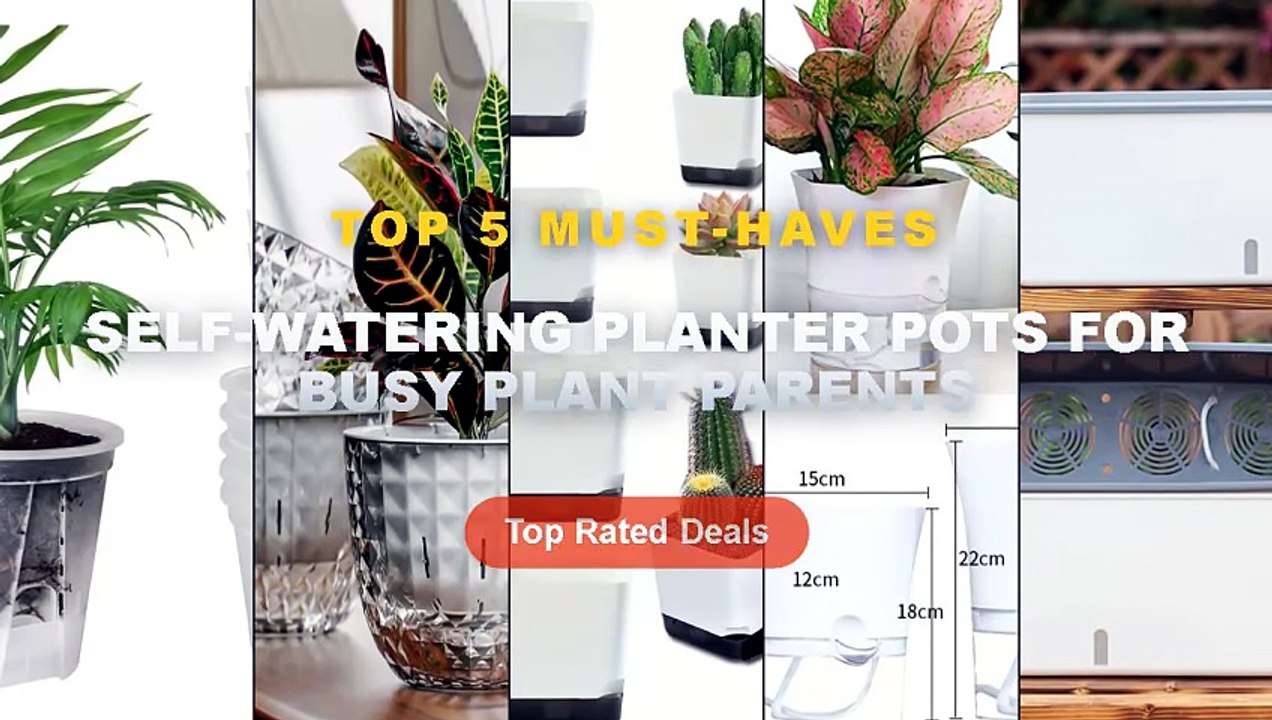 Don't Buy Self-Watering Planter Pots For Busy P...